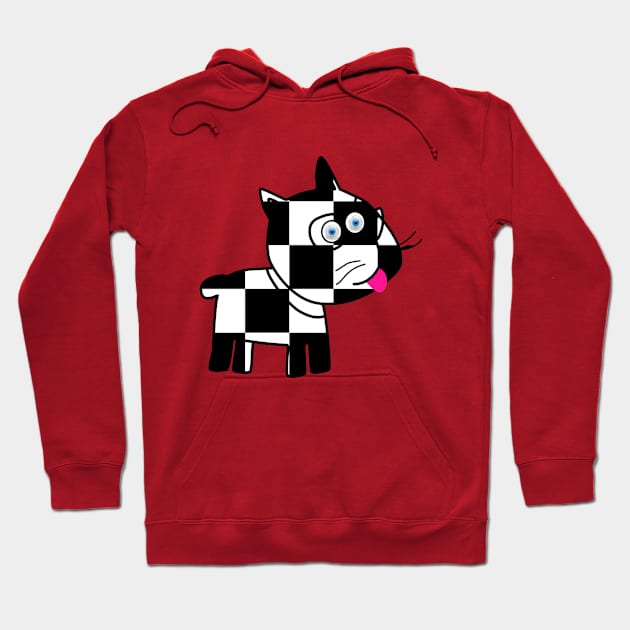 Checkered Doggie Hoodie by cameradog